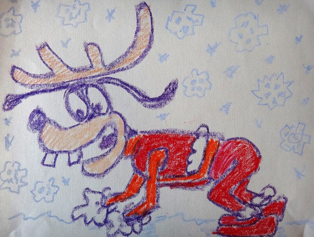 Goofy Reindeer