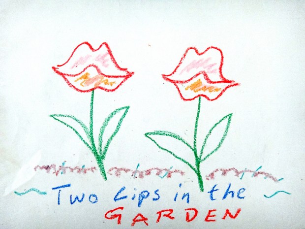 Two Lips in the Garden