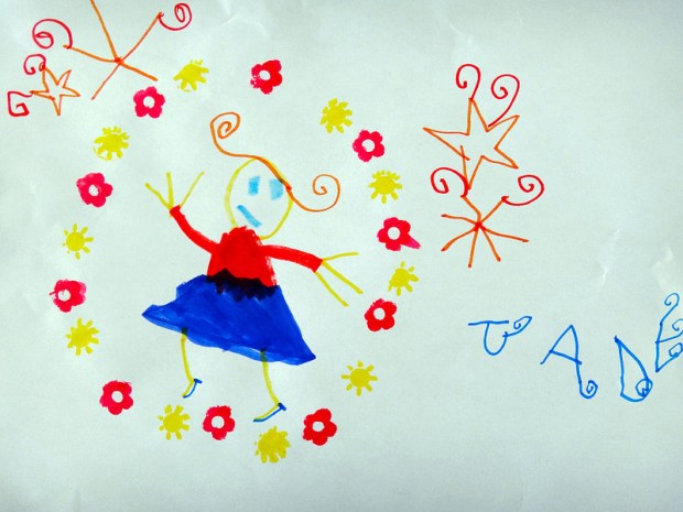 Sun and Flower Circle Pattern